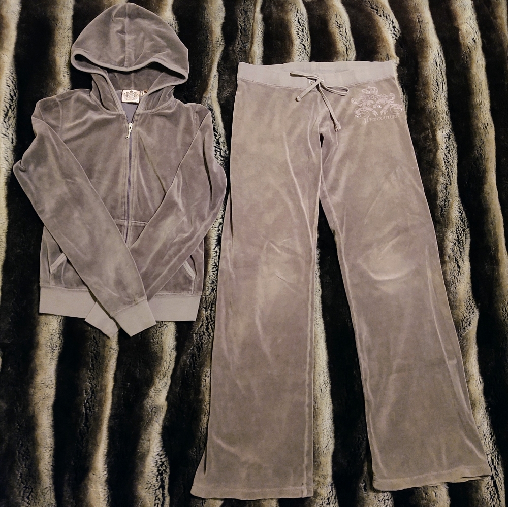 Juicy Couture Velour Track Suit